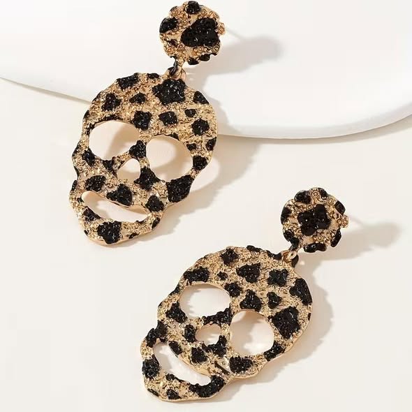 Halloween Skull Earrings