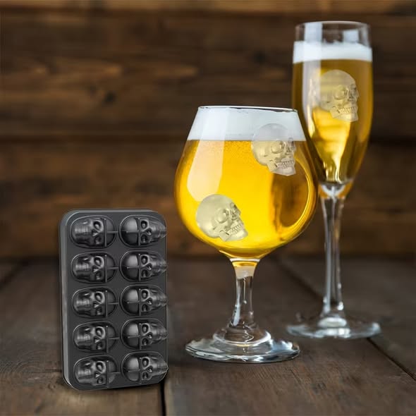 3D Skull Ice Mold