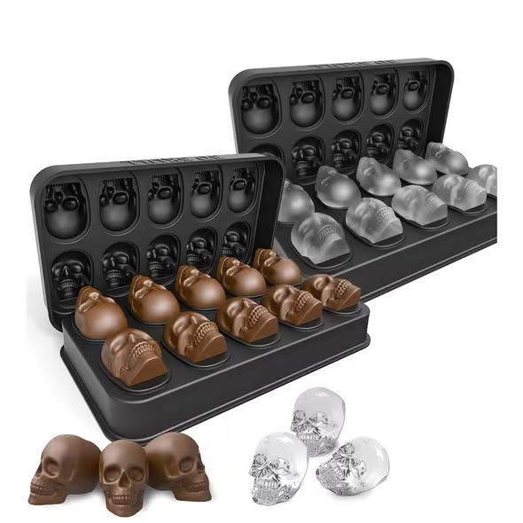 3D Skull Ice Mold
