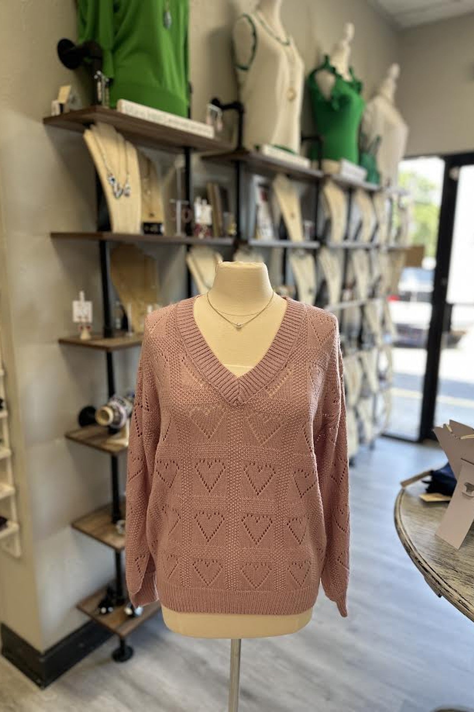 Hearts Sweater