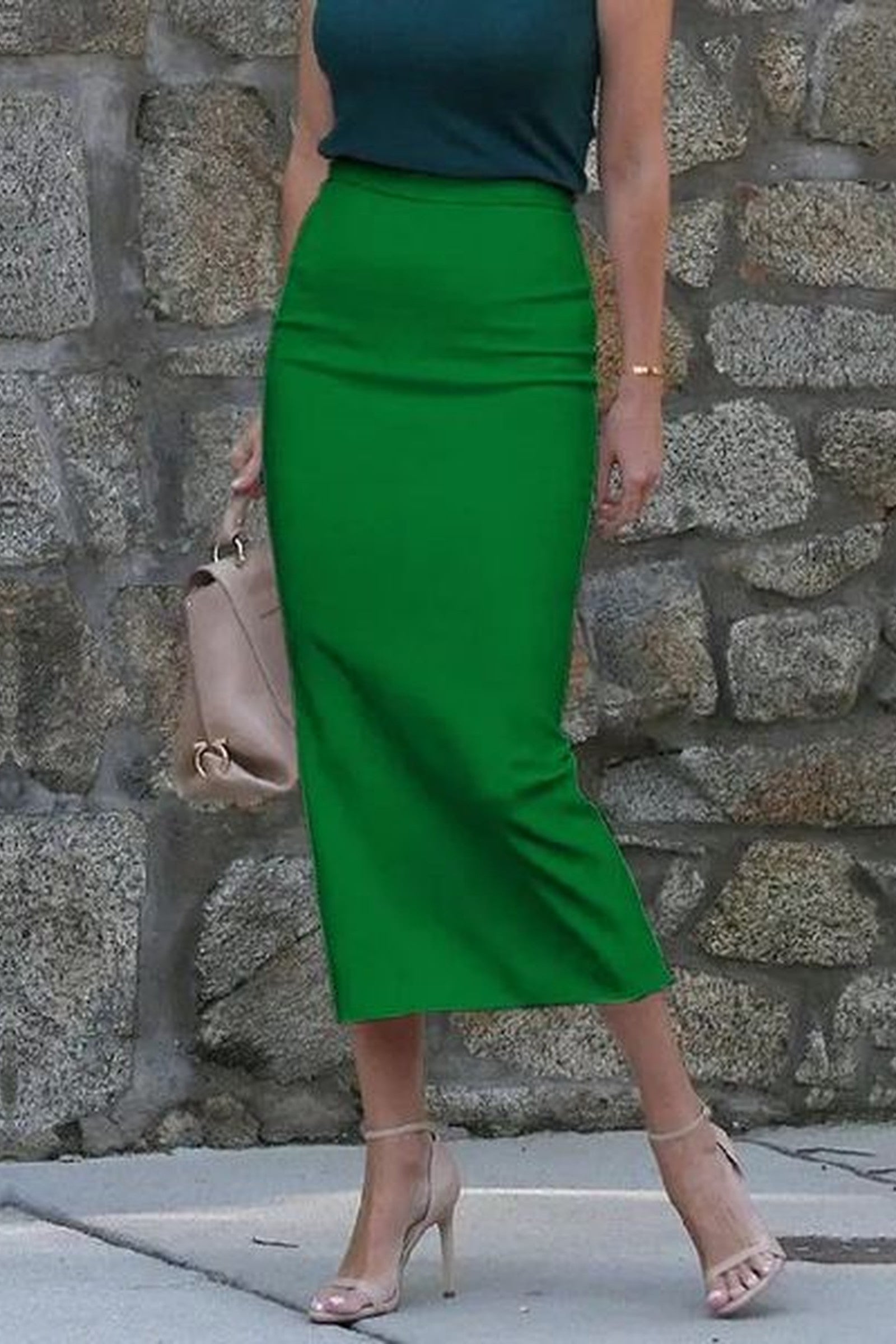 Spandex Pencil Skirt