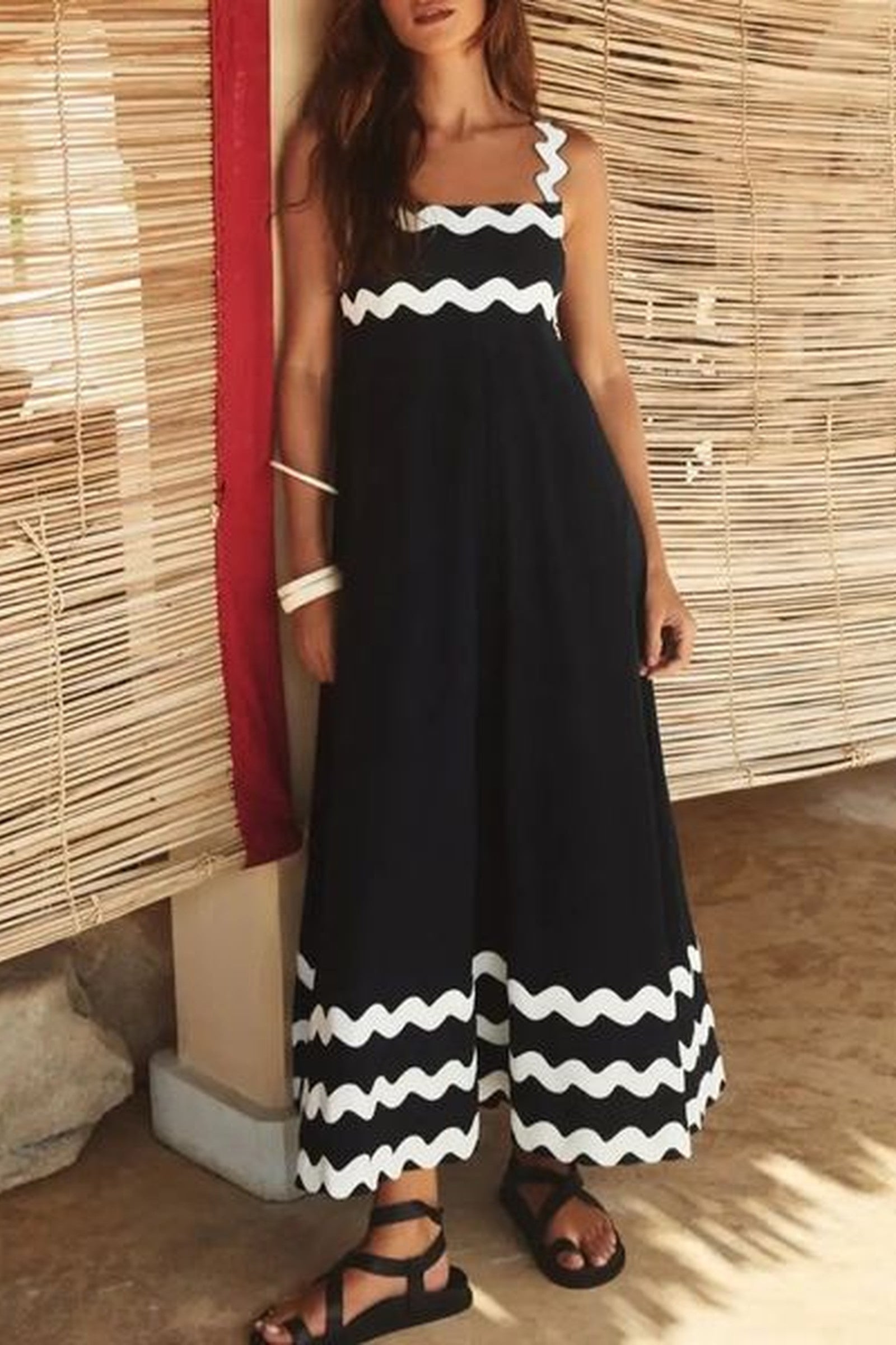 RicRack Maxi Dress