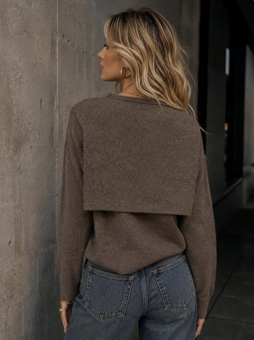 Tie Sweater