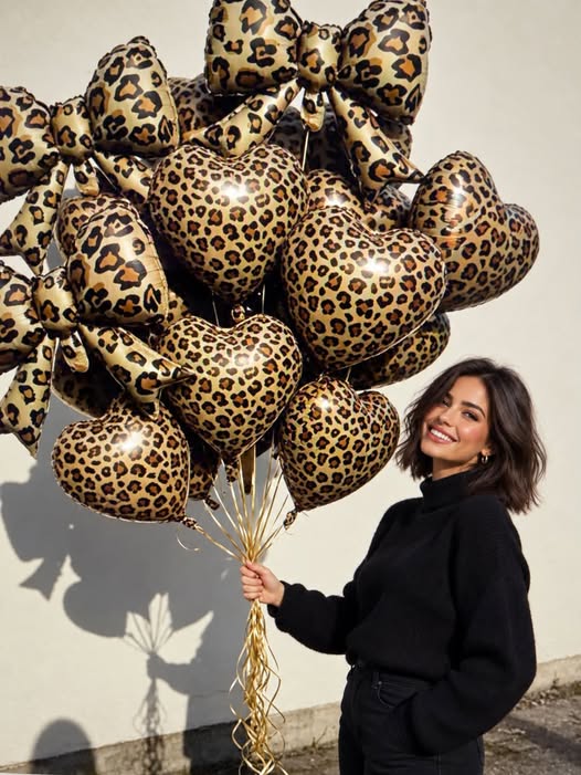 10 Piece LEOPARD Balloon Bunch