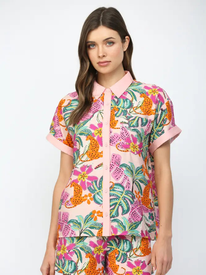 Short Sleeve Floral