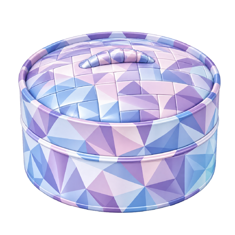 Mystery Gem Squeeze Dumpling Squishy Toy