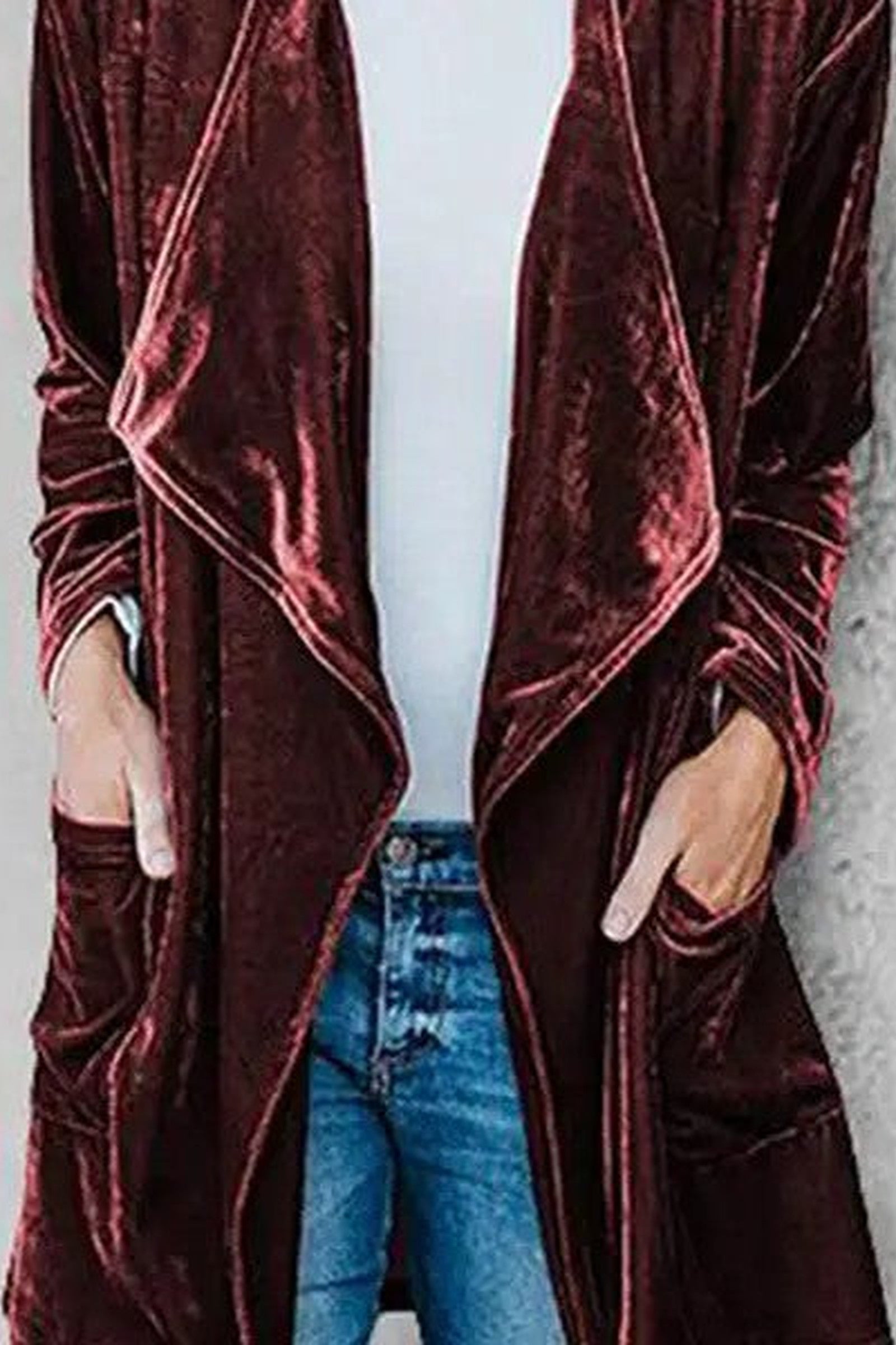 Velvet Cardi Duster