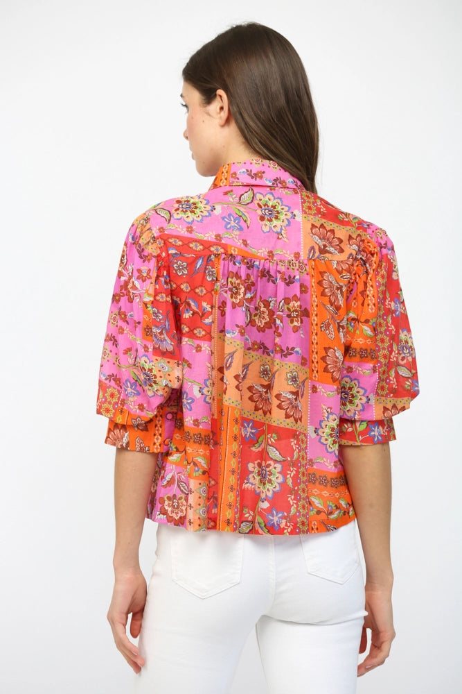 Patchwork Blouse