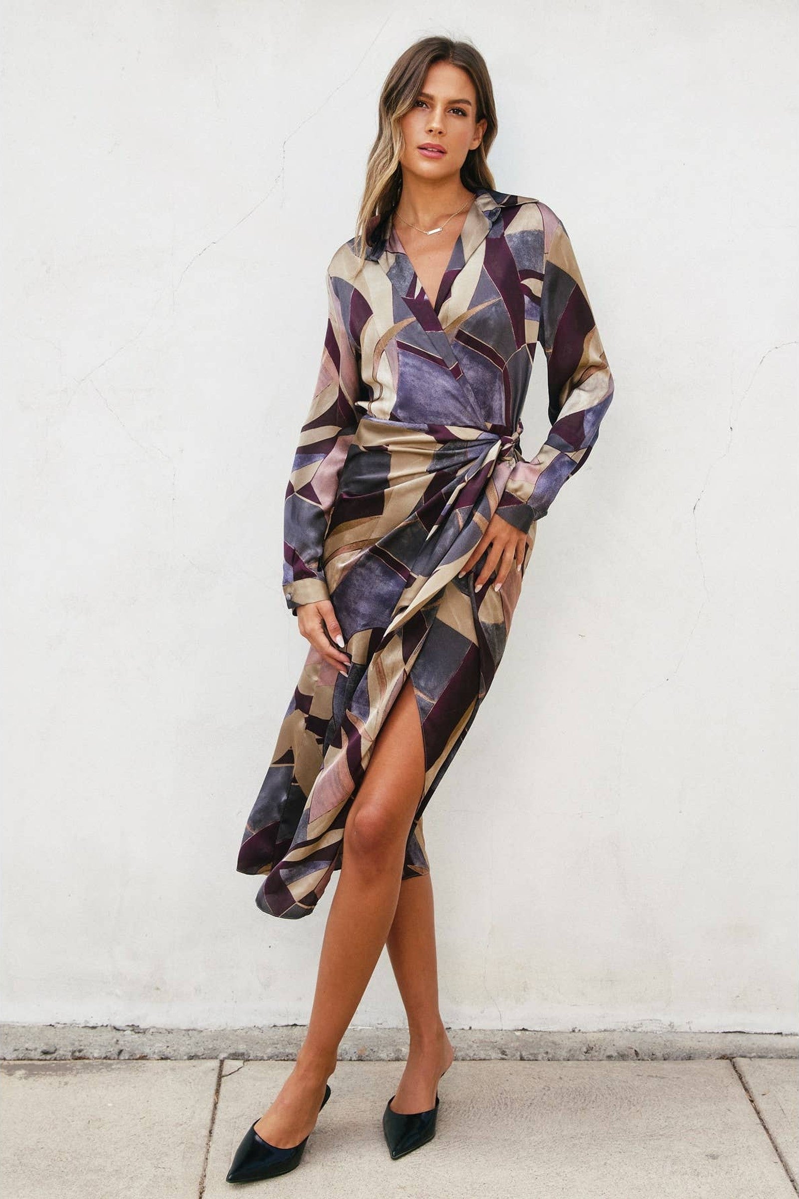 Midi Wrap Dress