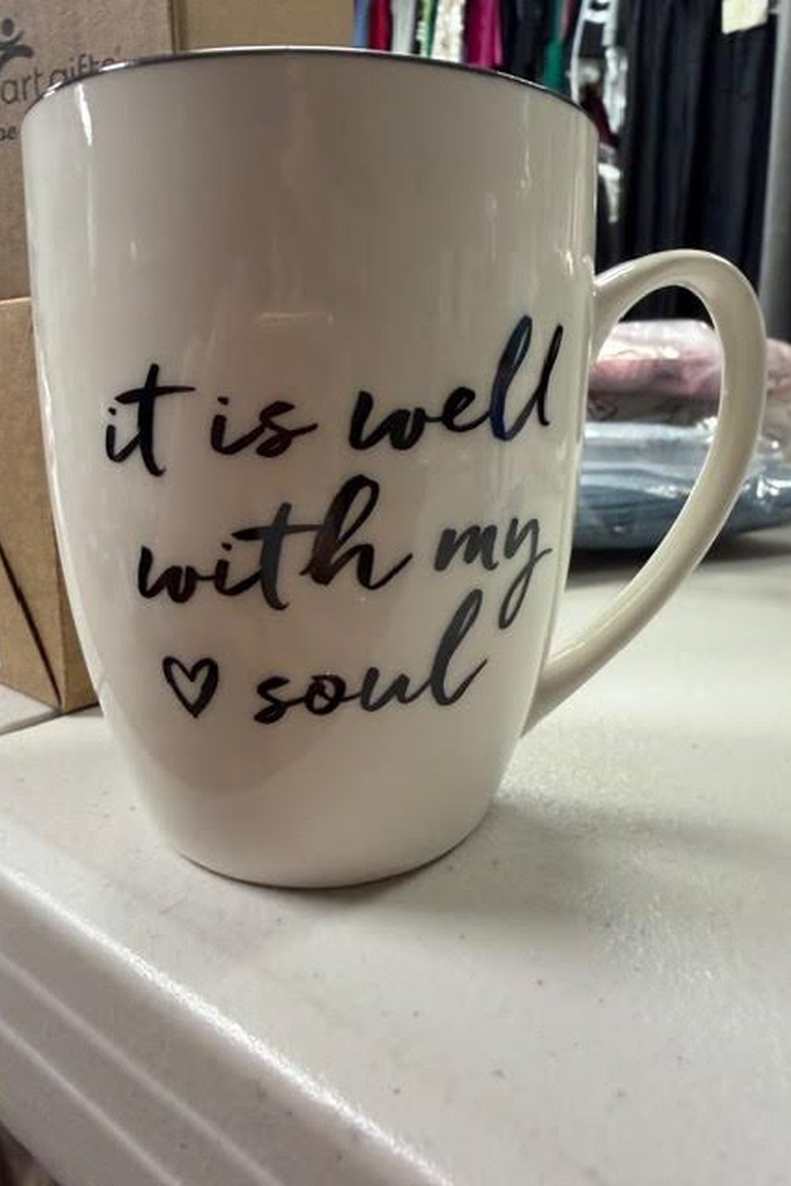 It Is Well Mug