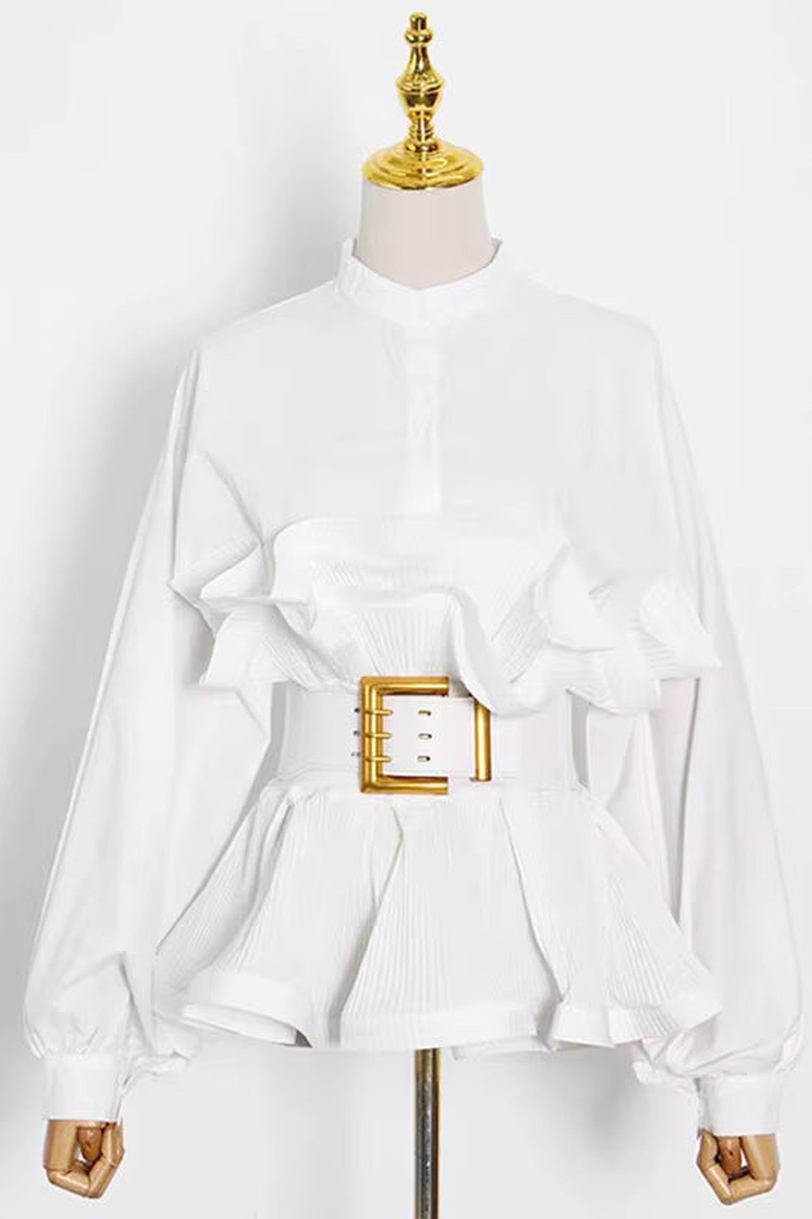 Elegant Ruffle Blouse