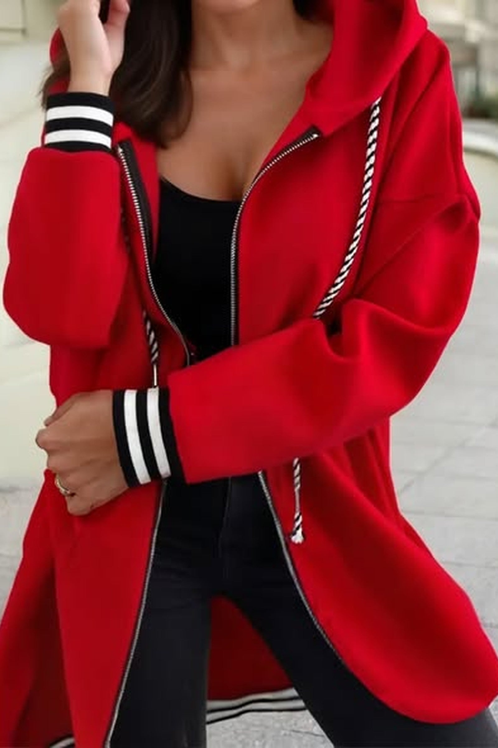 Accent Hoodie Jacket