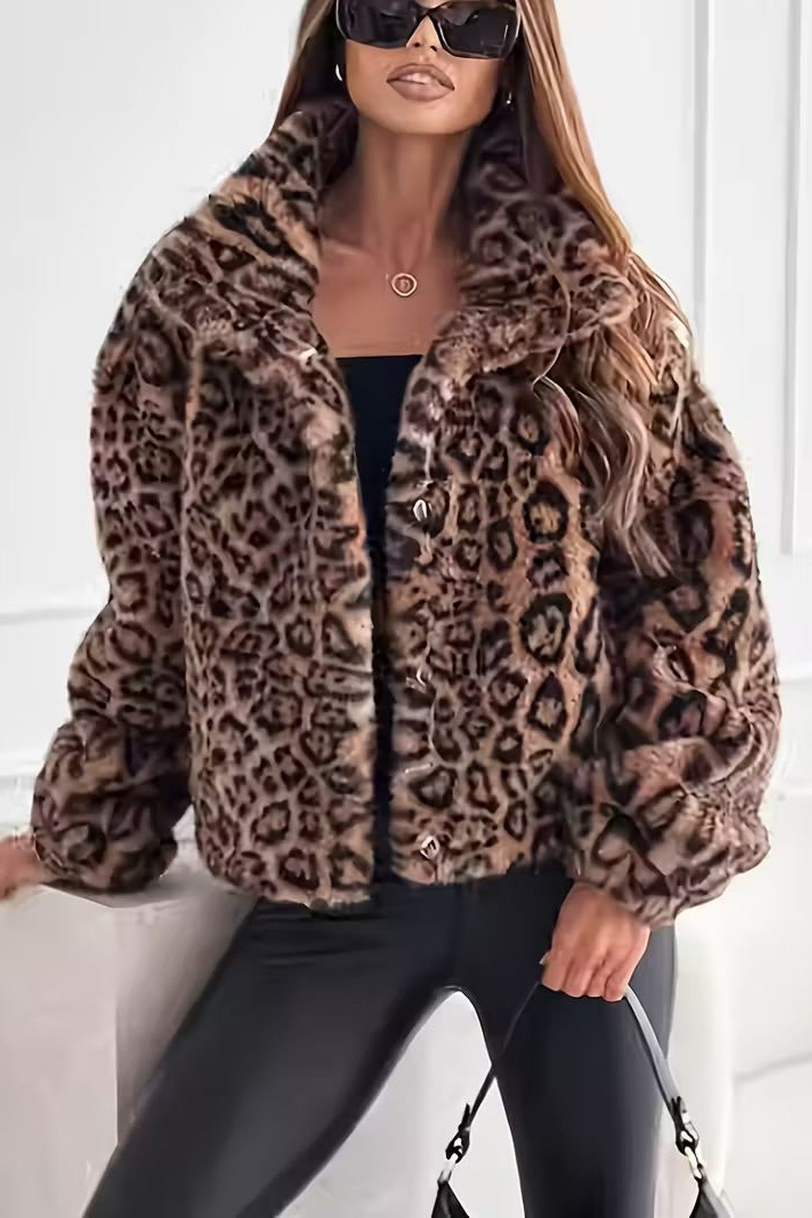 Leopard Fur Jacket