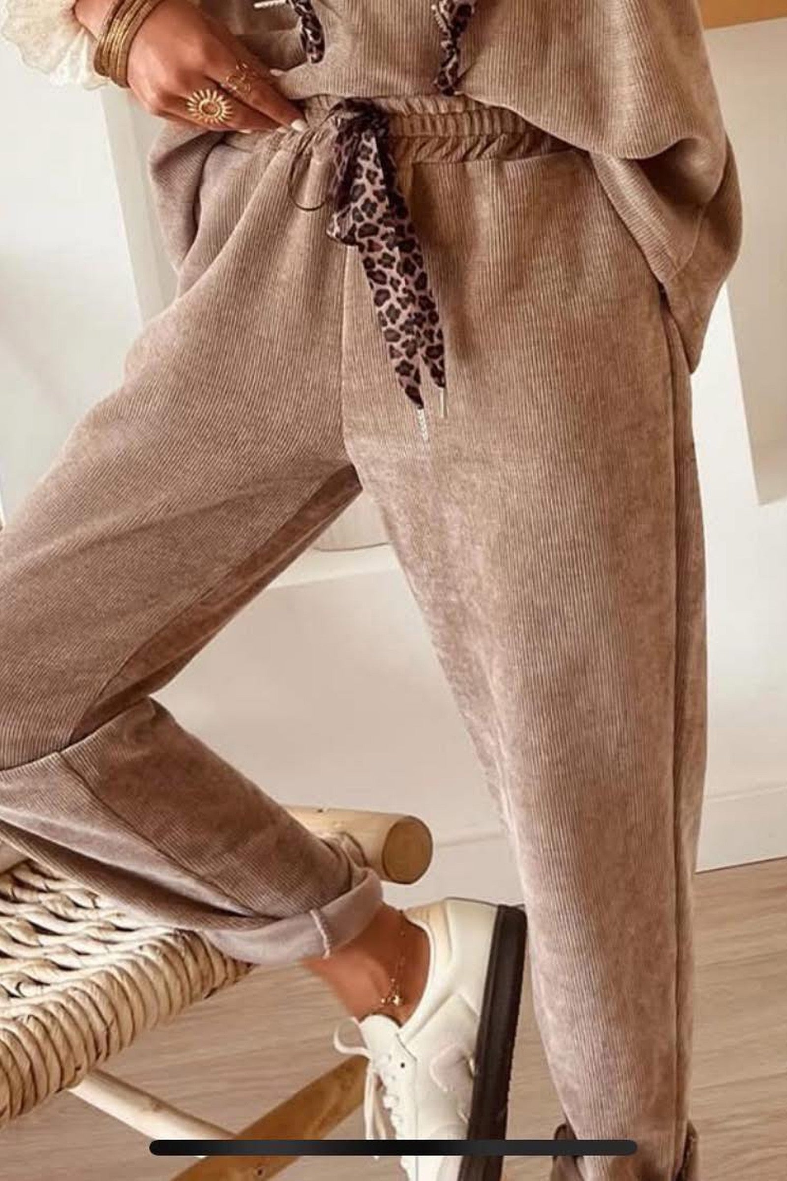 Leopard String Pants
