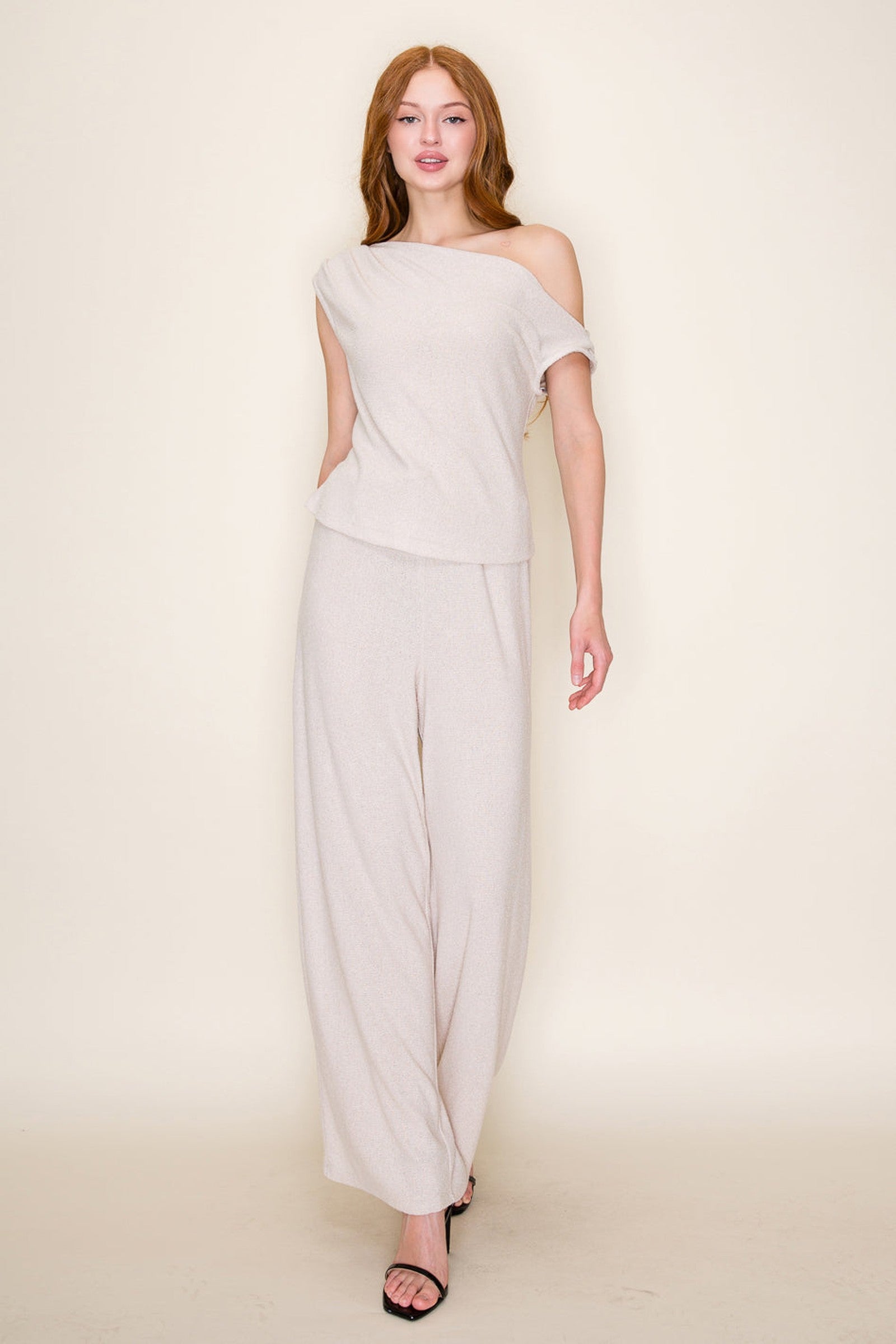 Knit Woven Top