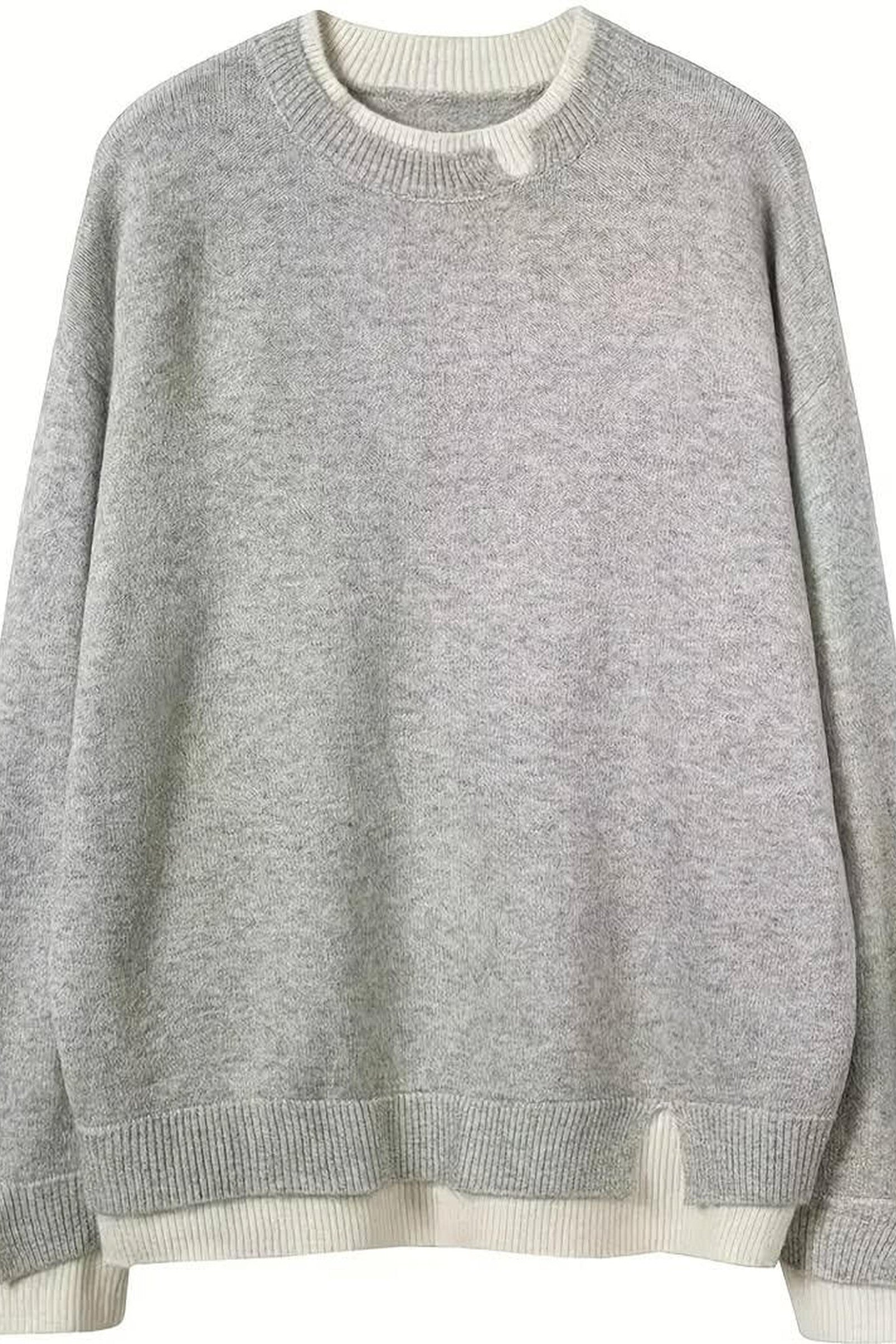 Accent Crewneck Sweater