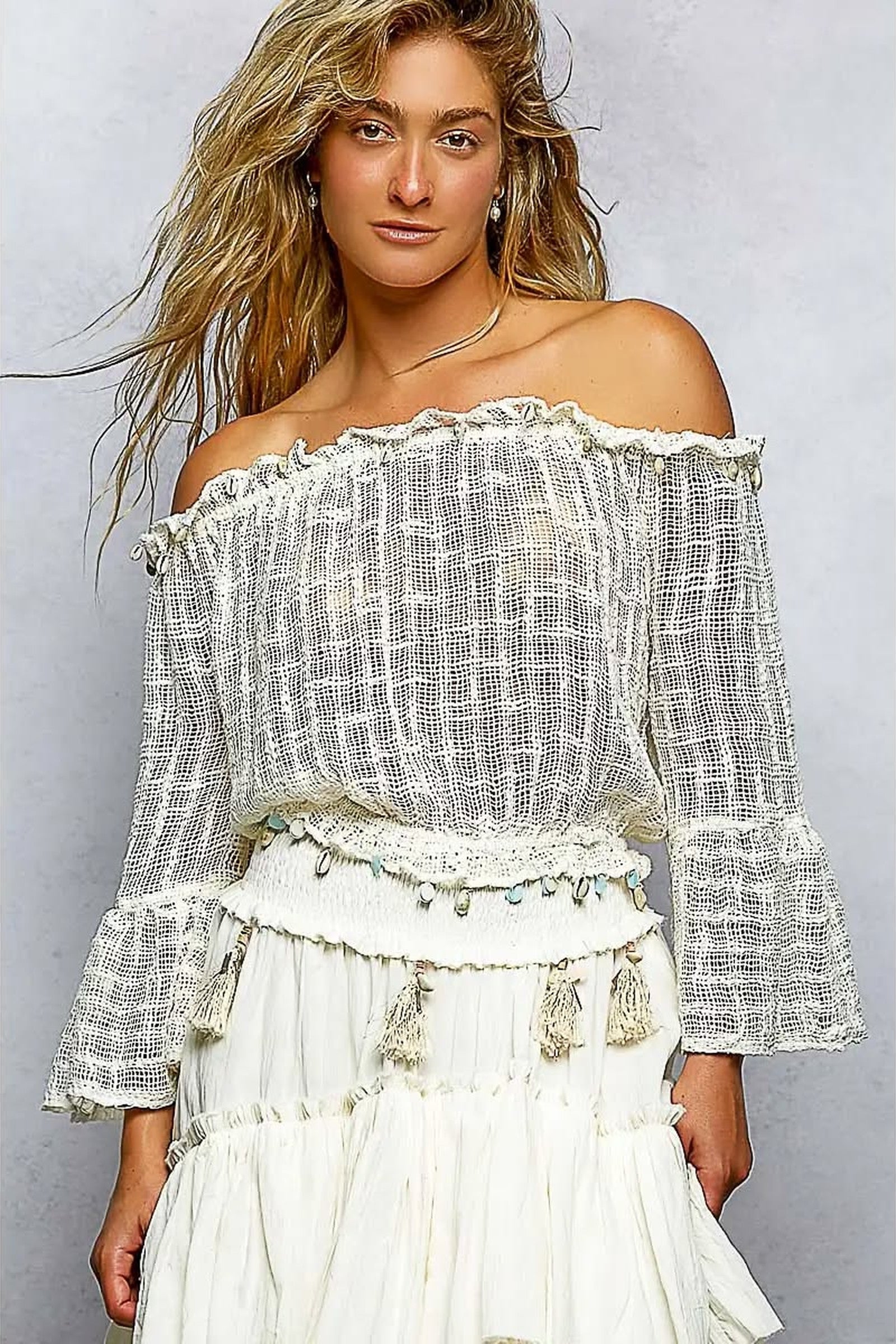 Open Weave Top