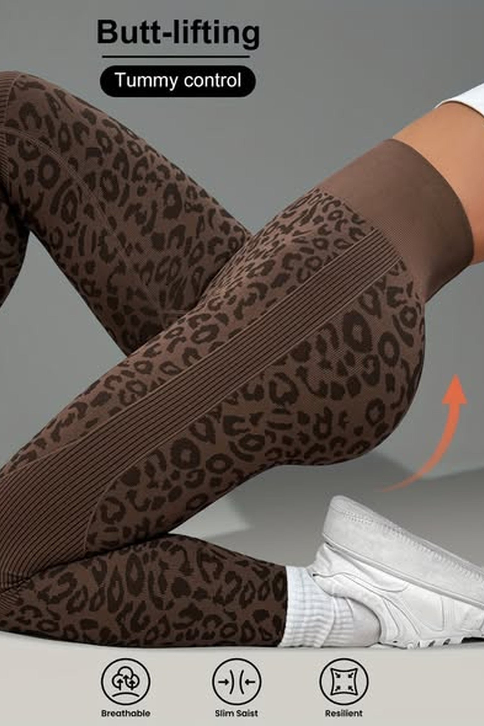 Tummy Control Leopard Leggings