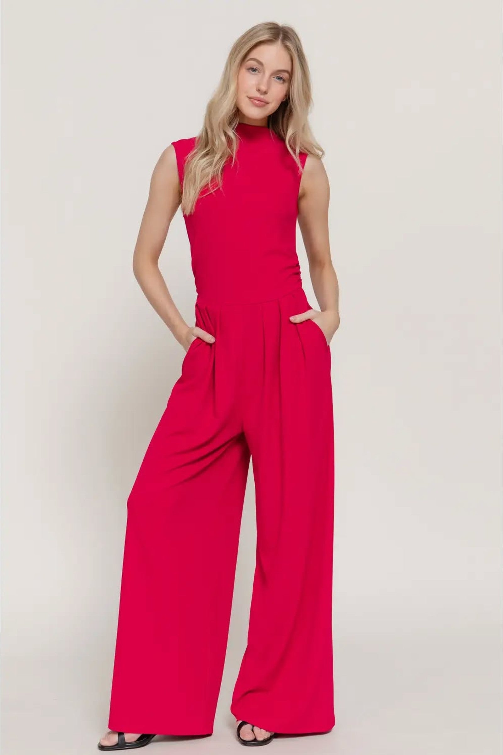 Soft Micro Rib Jumpsuit