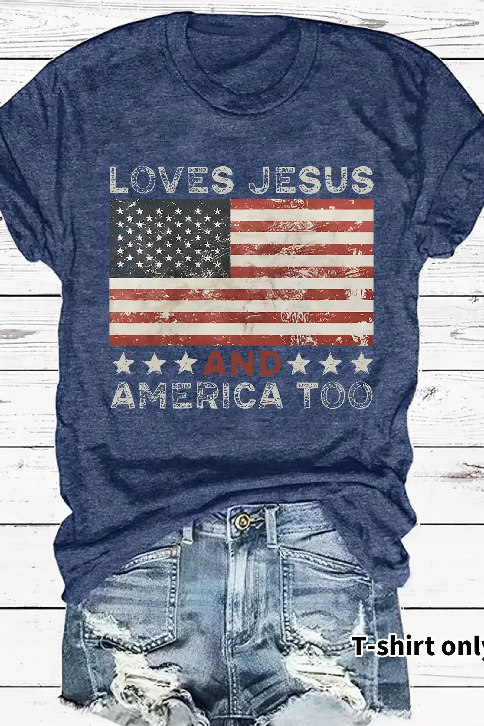Jesus And America T-Shirt