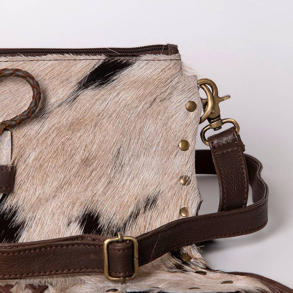 Western Leather Crossbody Bag