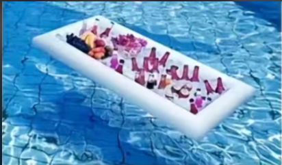 Inflatable Food And Drink Holder