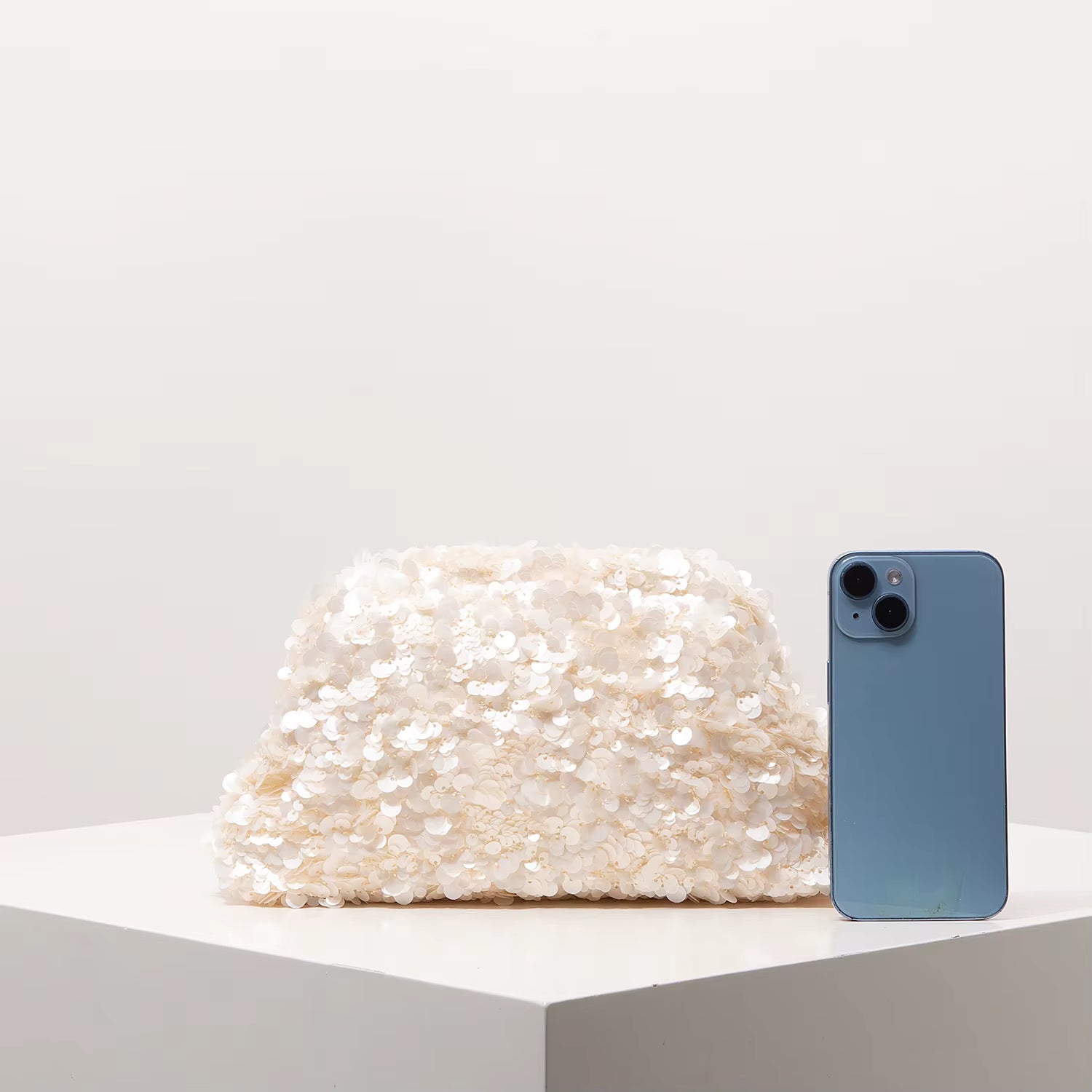Sequin Clutch Bag