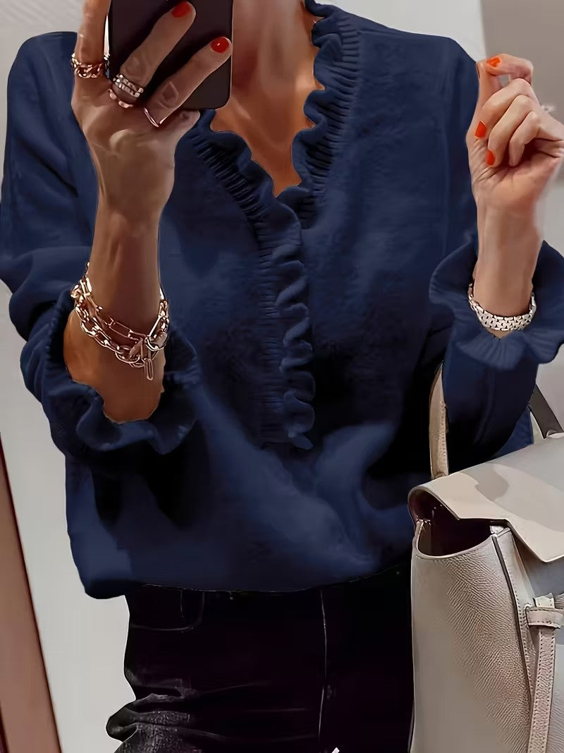Soft Ruffle Sweater