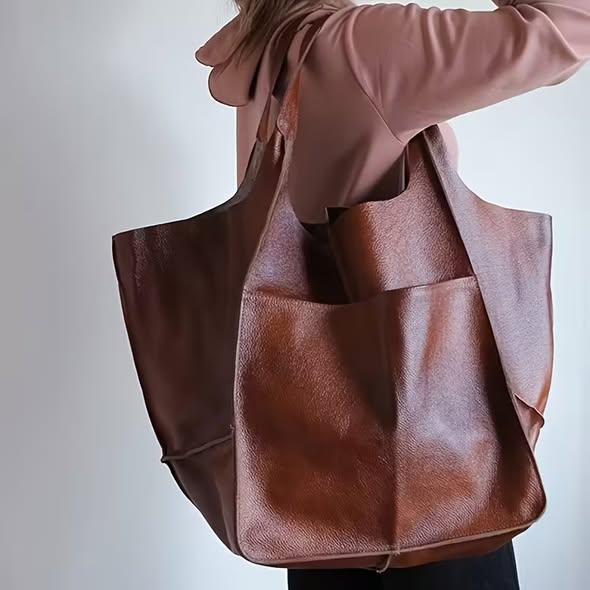 Vegan Leather Tote