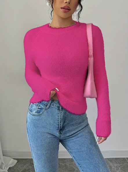Fuzzy Soft Sweater