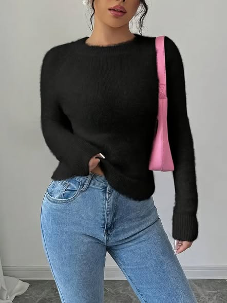 Fuzzy Soft Sweater