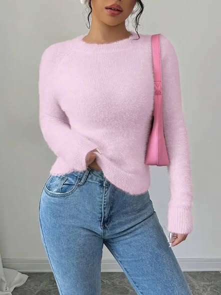 Fuzzy Soft Sweater