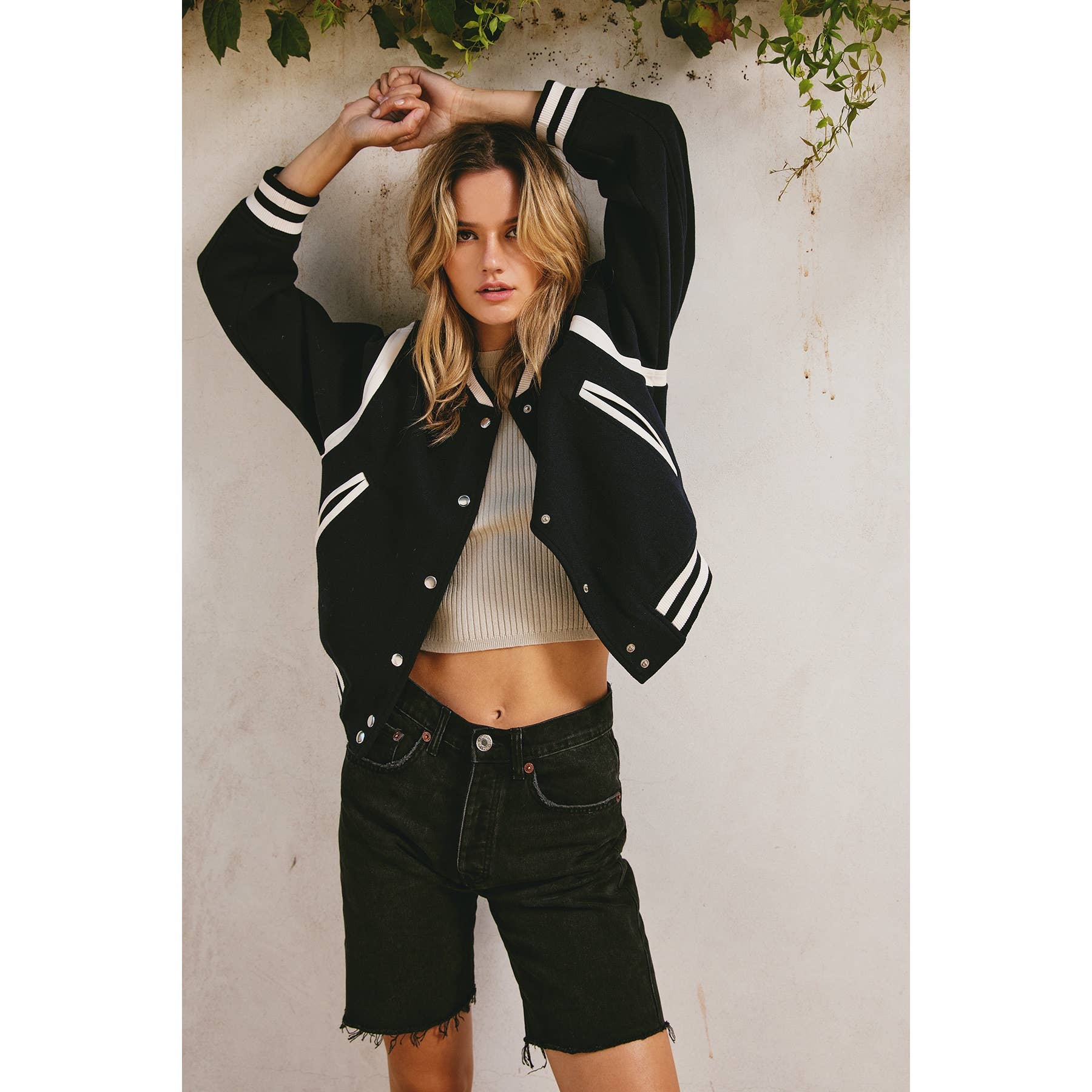 Cropped Varsity Bomber Jacket (1)