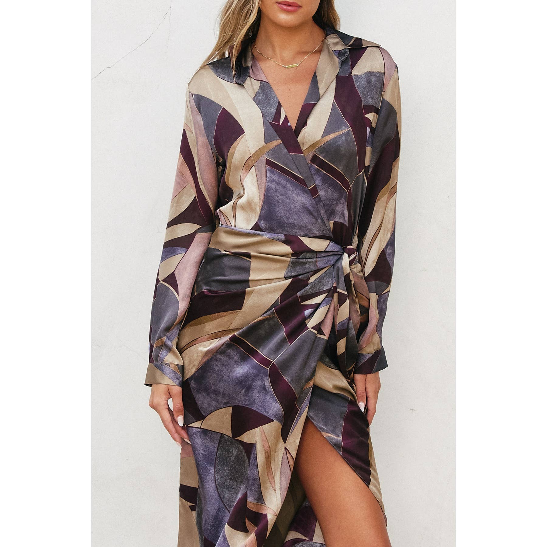Midi Wrap Dress