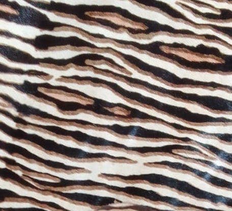 Mia Printed Hairon Leather Clutch