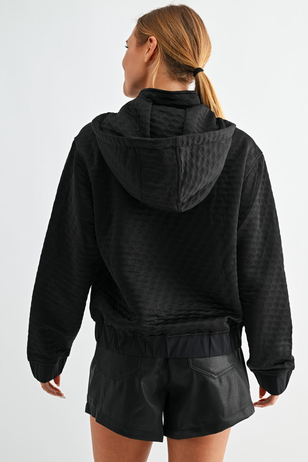 Quilted Hoodie