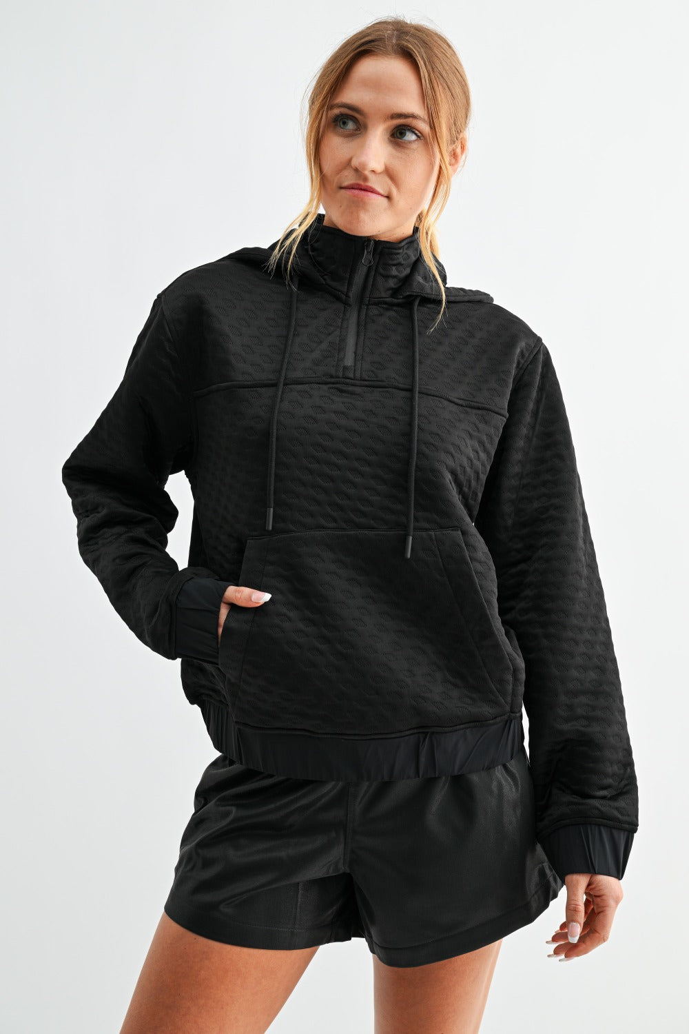 Quilted Hoodie