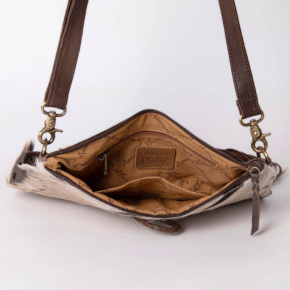 Western Leather Crossbody Bag