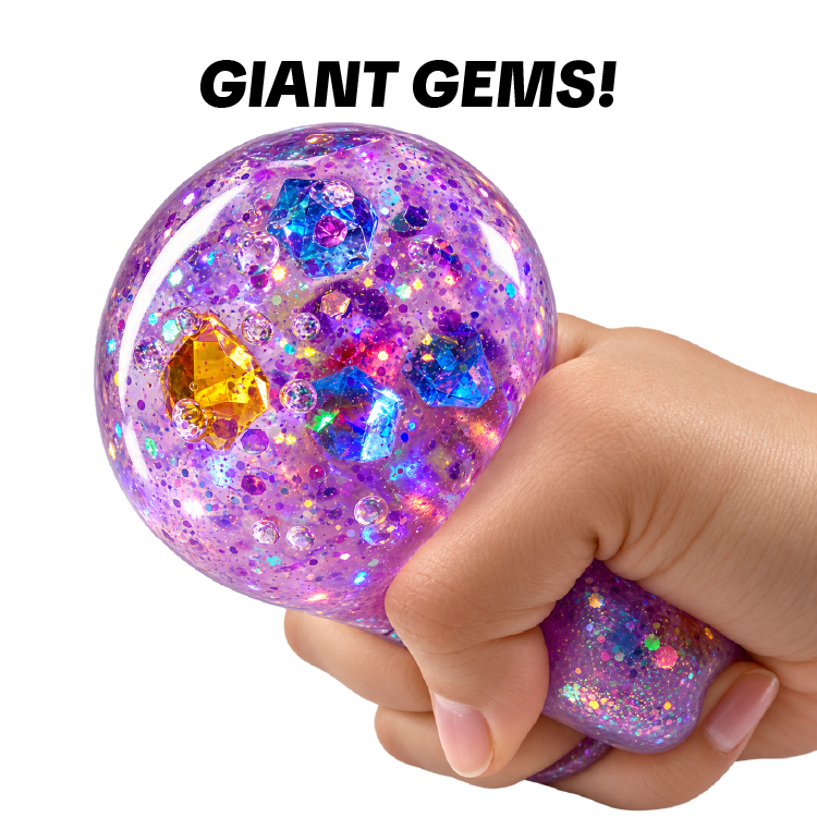 Mystery Gem Squeeze Dumpling Squishy Toy