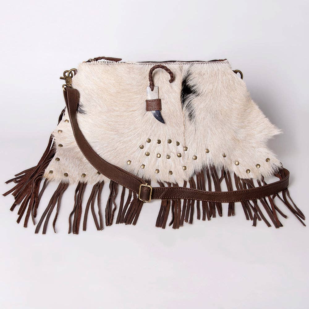 Western Leather Crossbody Bag