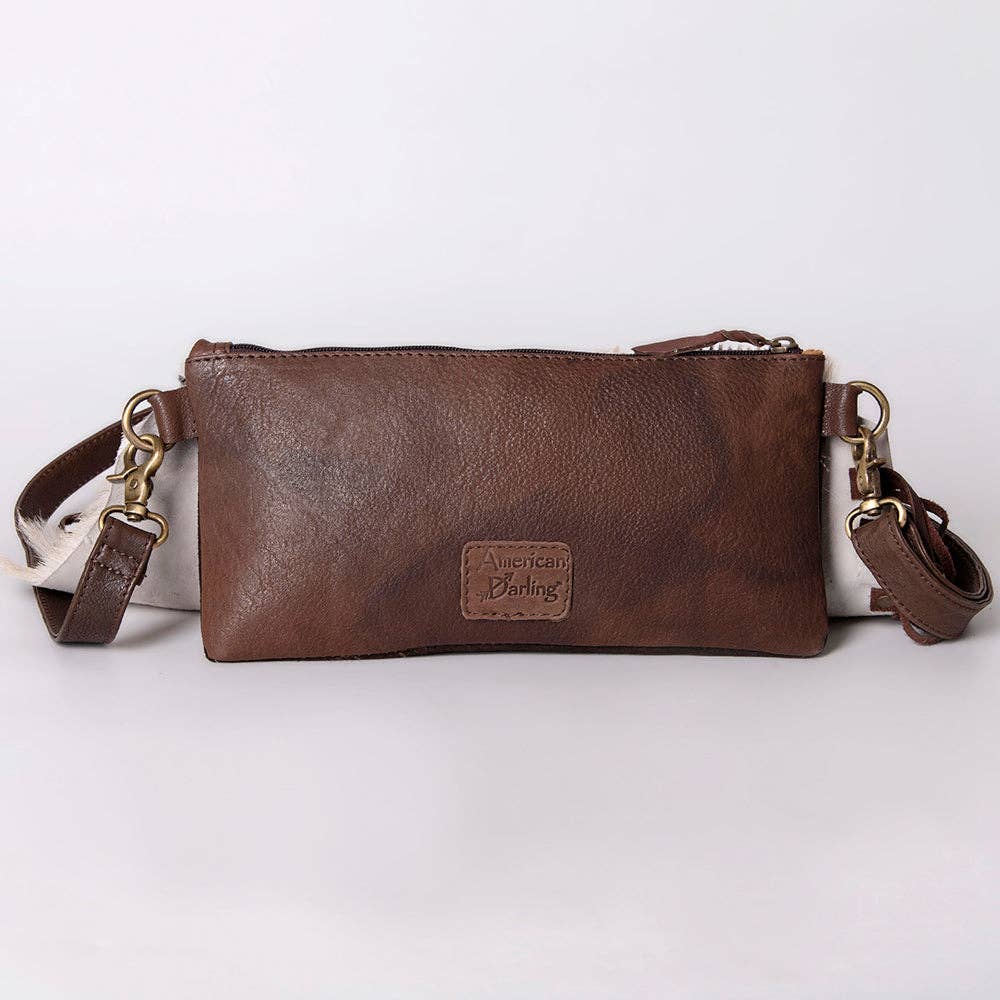 Western Leather Crossbody Bag