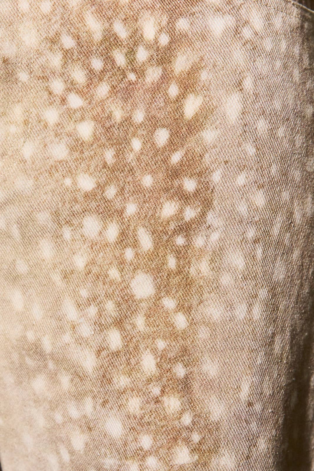 Deer Print Button Jacket