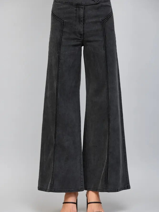 Black Denim Pant
