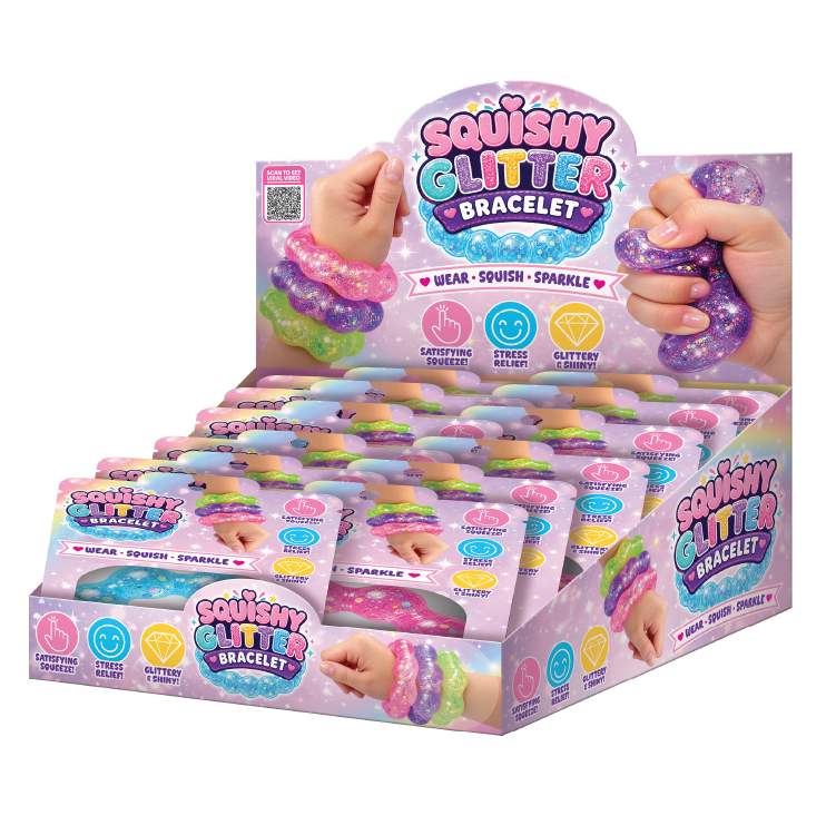 Squishy Sparkle Glitter Bracelet