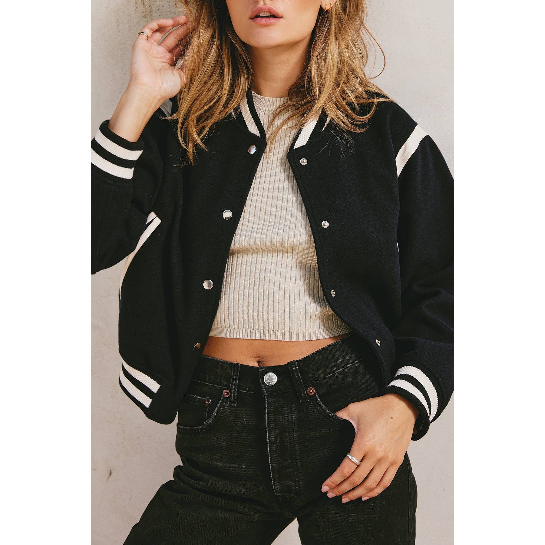 Cropped Varsity Bomber Jacket (1)
