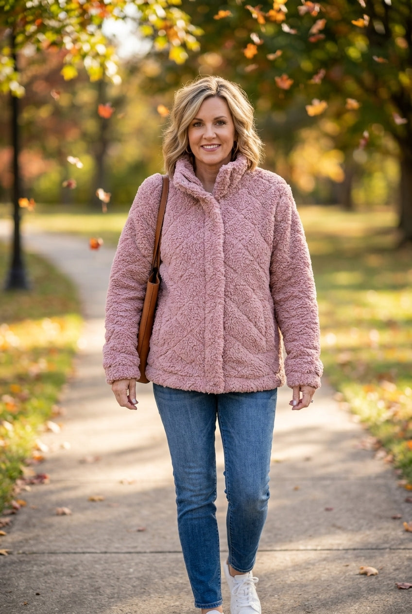 Fur Zip Coat