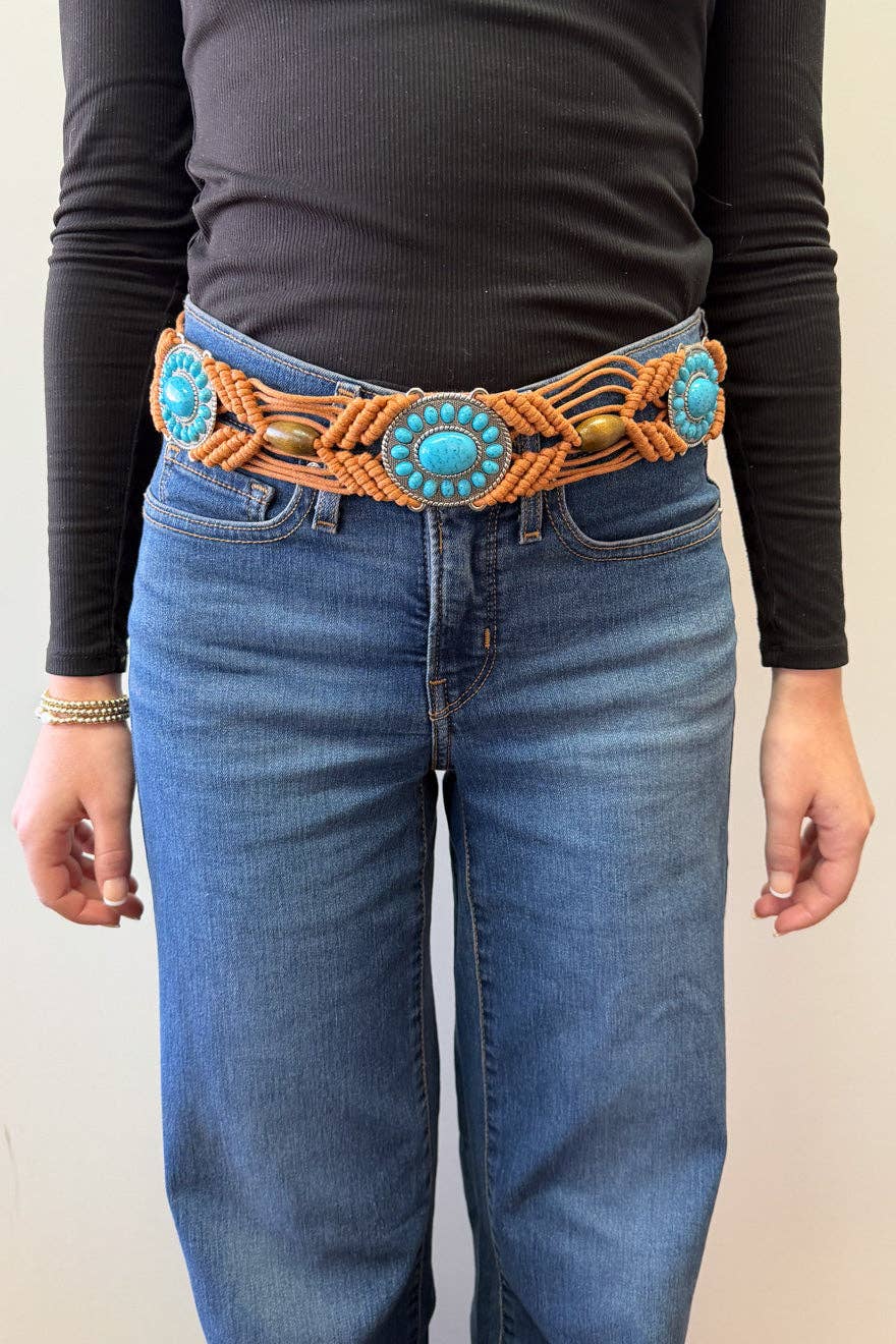 Amaya Macrame Belt