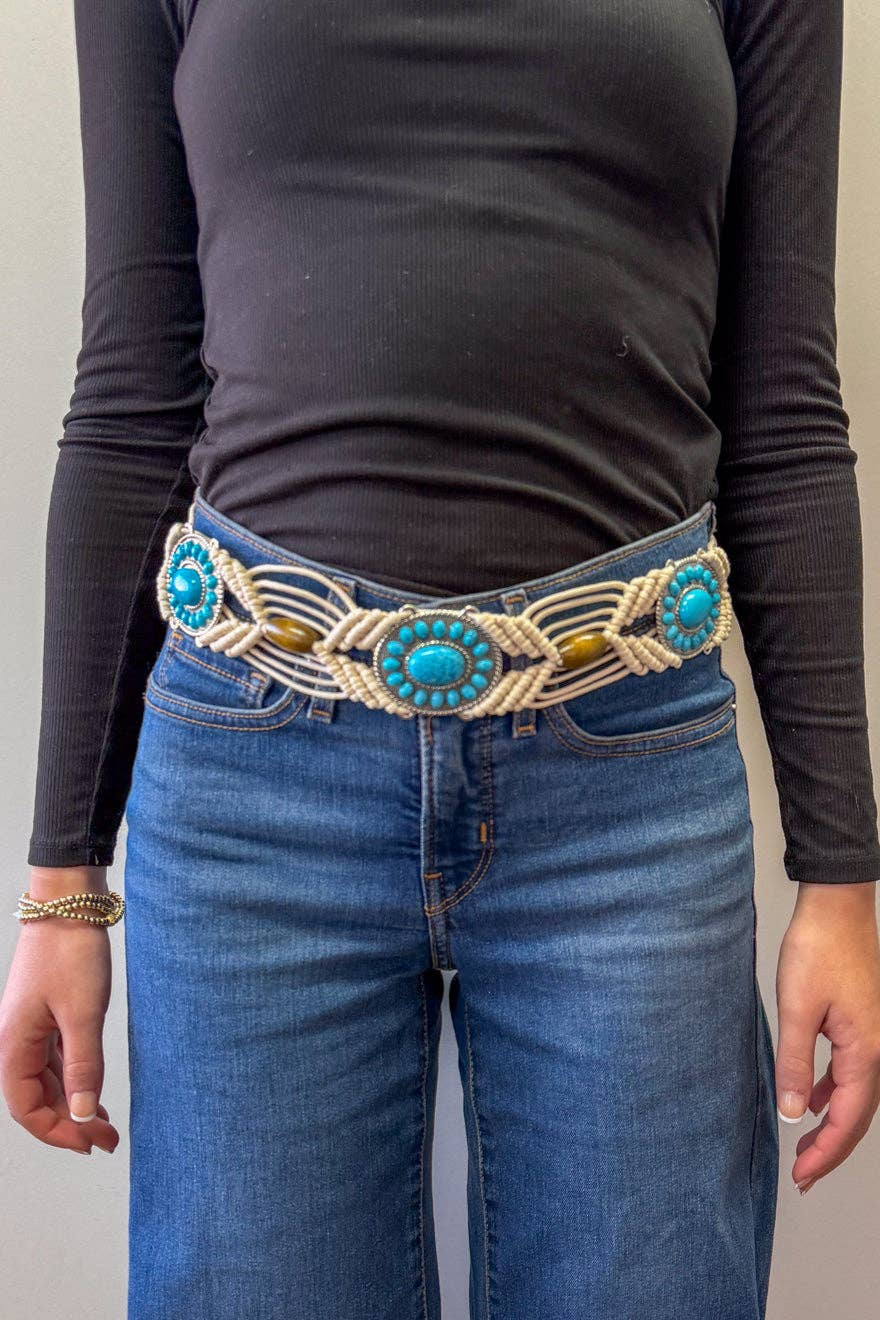 Amaya Macrame Belt