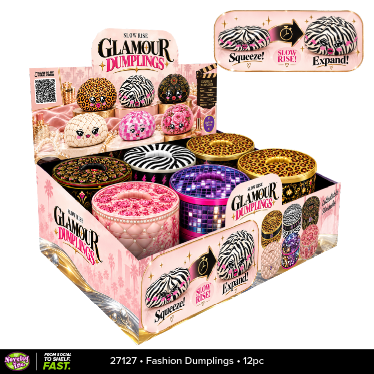 Glamour Slow Rise Dumpling Squishy Toy