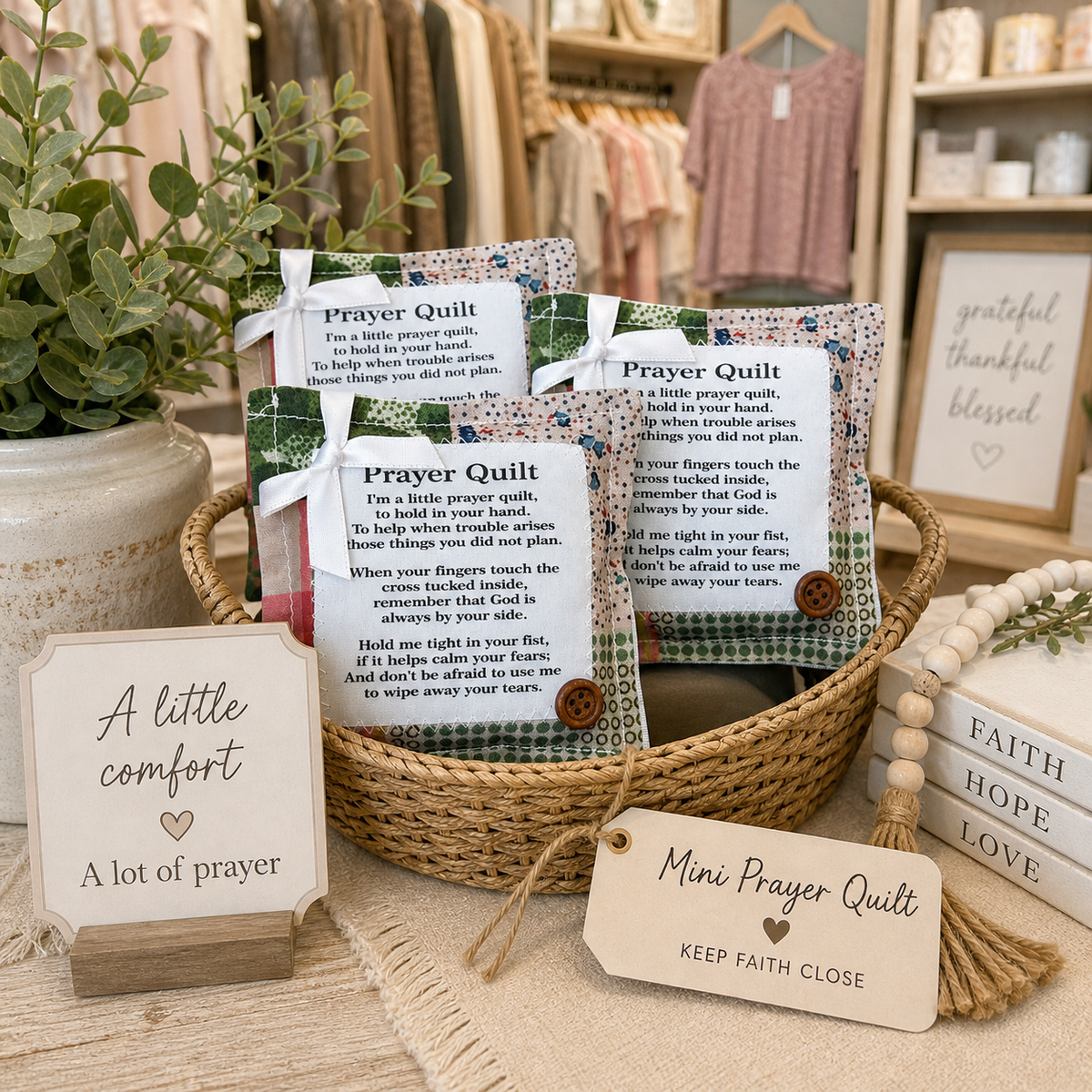 Mini Prayer Quilt Starter Set – 12 Pack